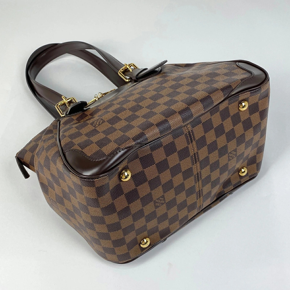 Louis Vuitton Damier Shoulder Tote Bag Handbag Brown Verona